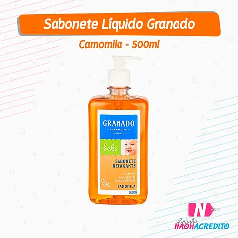 Sabonete Líquido Granado - Camomila - 500ml