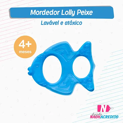 Mordedor Lolly Peixe - Azul
