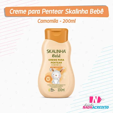 Creme para Pentear Skalinha Bebê - Camomila - 200ml
